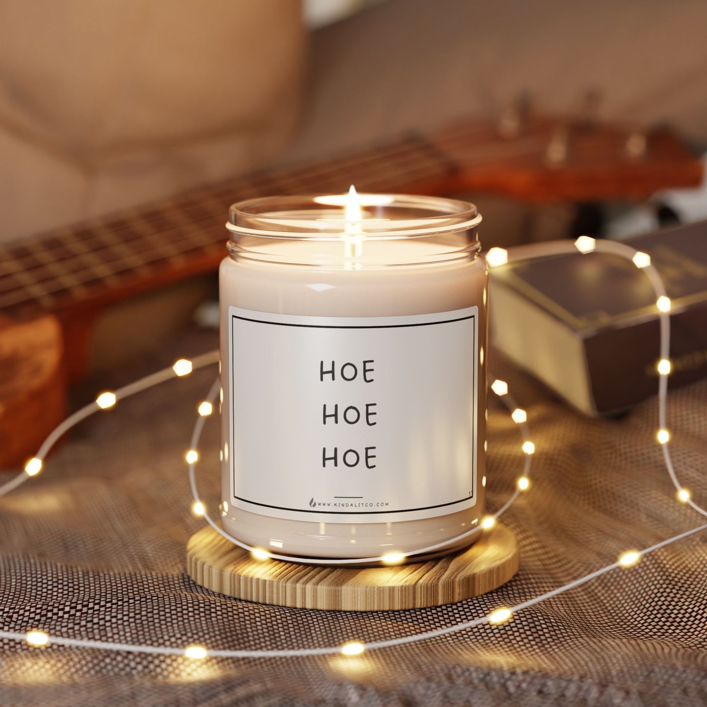 HOE, HOE, HOE - Scented Soy Candle, 9oz