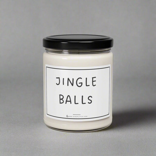 Jingle Balls - Scented Soy Candle, 9oz